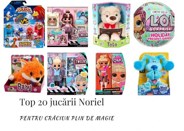 top 20 jucarii noriel pentru Craciun cu CashClub