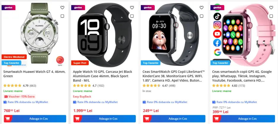 Ghid complet Smartwatch 2025: ce să știi înainte să cumperi (caracteristici-cheie, compatibilitate, baterie, sănătate, buget) - Imagine 11