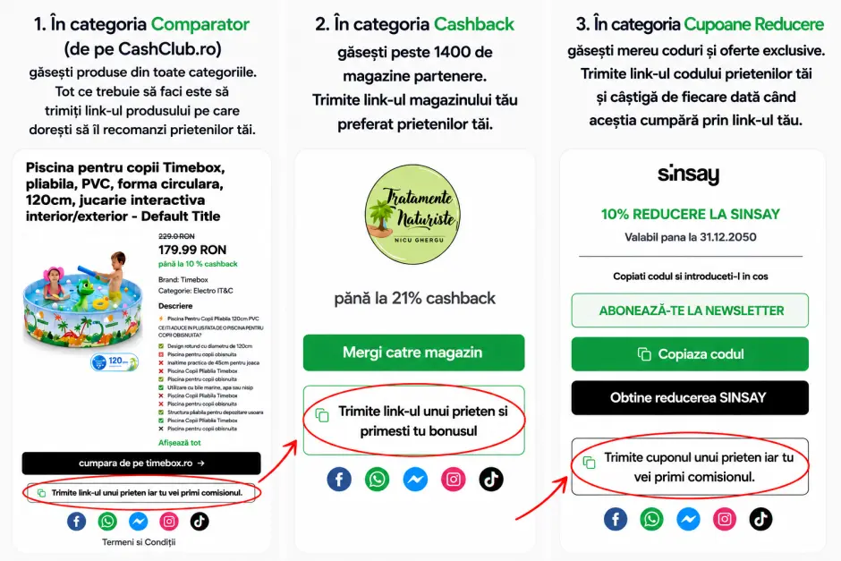 Cum să faci bani din recomandările pe care le faci deja. Ghid complet despre referral marketing, cashback și cum îți poți transforma recomandările într-o sursă de venit - Imagine 7