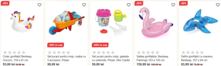 Vacanța de vară pentru copii: jucării și jocuri la reduceri - Imagine 23