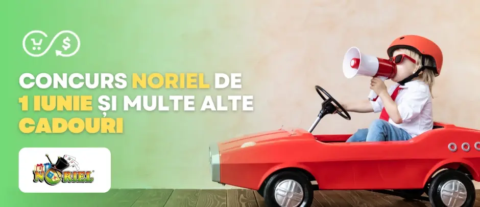 Parinti fericiti, copii fericiti. 50 de idei de cadouri de 1 iunie pentru copilul tau de la Noriel + coduri de reducere si alte surprize - Imagine 2